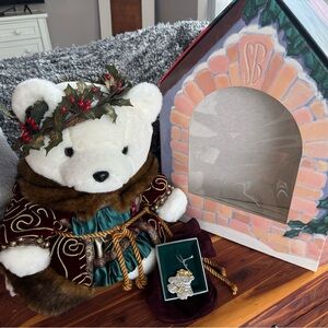 Dayton Hudson 10th Anniversary Limited Edition Santa Bear w/Lindt Ornament